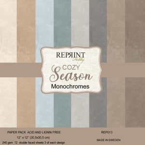 Reprint Cozy Season Monochromes 12X12