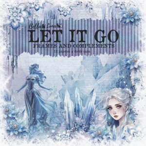BellaLuna Let It Go Frames and Complements Collection 12"x12"