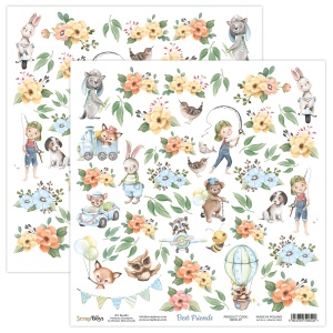 ScrapBoys Best Friends 07 Klippeark