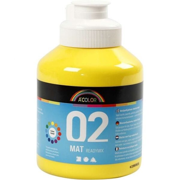 Akrylmaling 02 Primær Gul