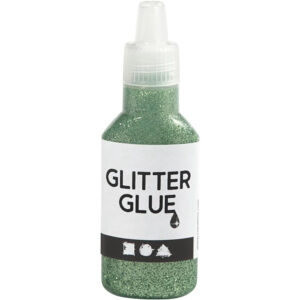 1196.jpg Glitterlim, Grønn, 25 ml