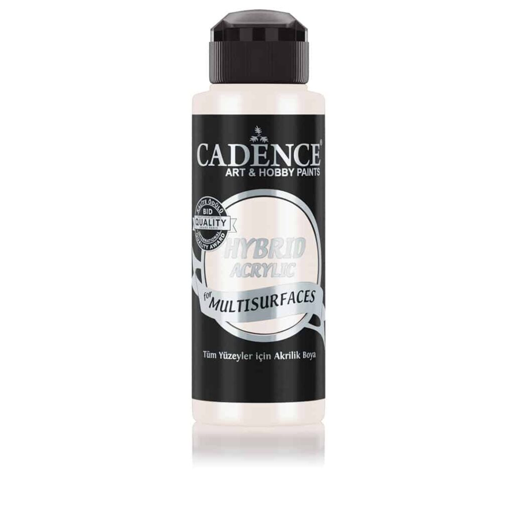 Cadence Hybrid Acrylic for Multisurfaces Semi Matt - H-002 Pure White, 70ml