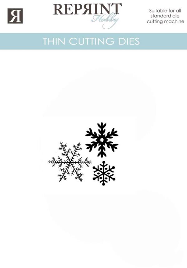 Reprint Die - Snøfnugg med skygge