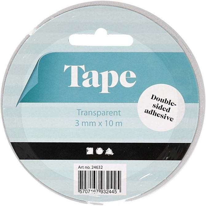 DBL Dobbelsidig tape B:3mm - Bilde 1