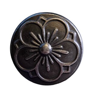 Tinnknapp Blomst 20mm - Bilde 2