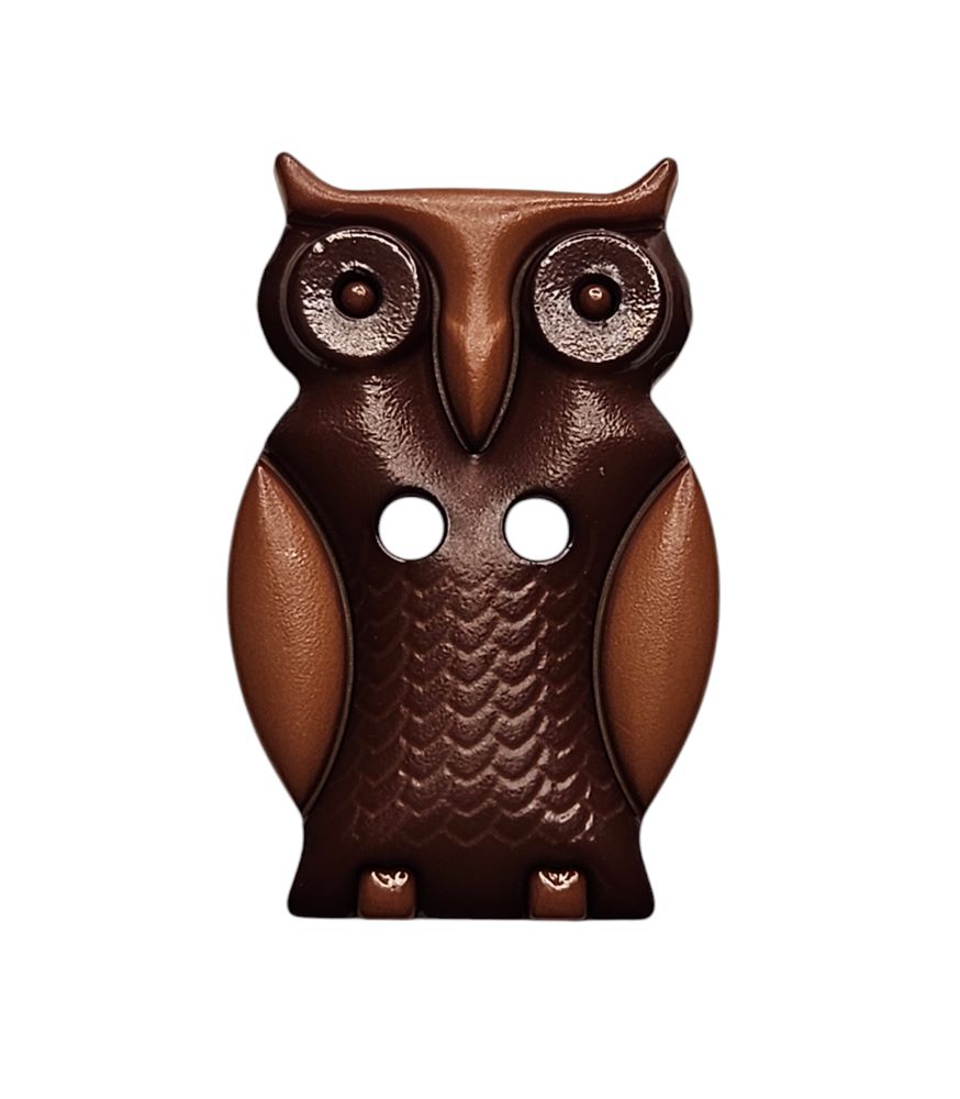 Knapp 2 hulls 25mm Ugle - Bilde 1