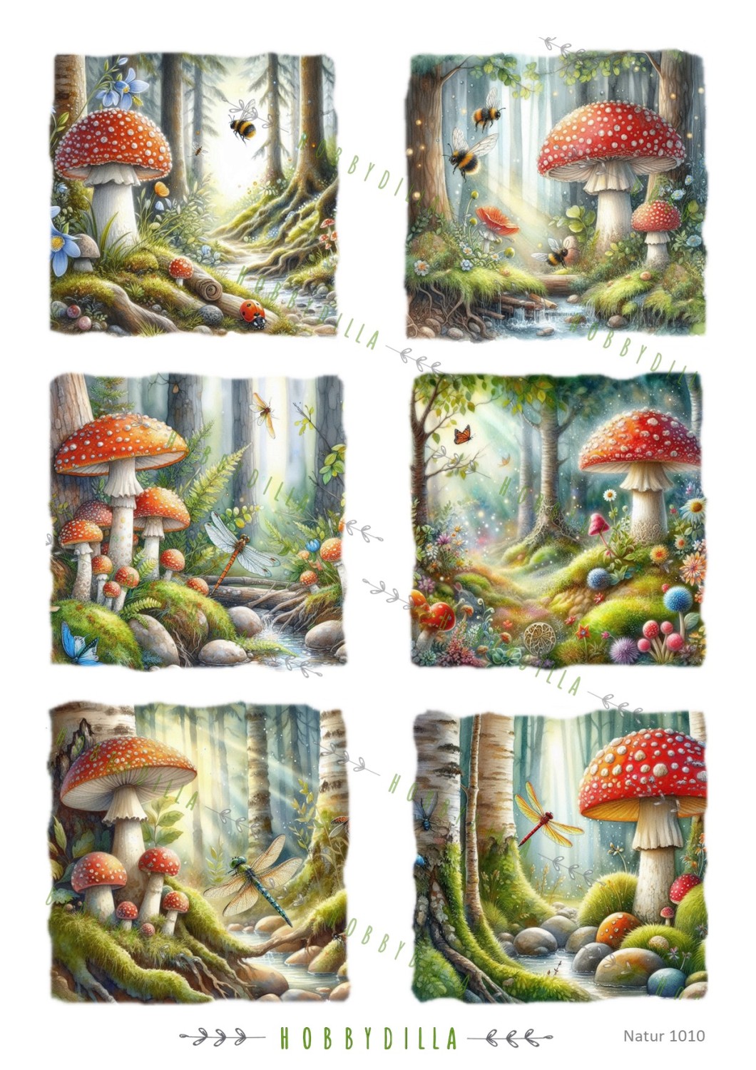 Motivark Natur 1010 M Fluesopp - Bilde 1