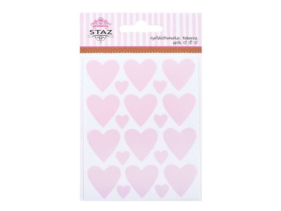 Staz Klistremerker – Hjerte Petrol - Bilde 1