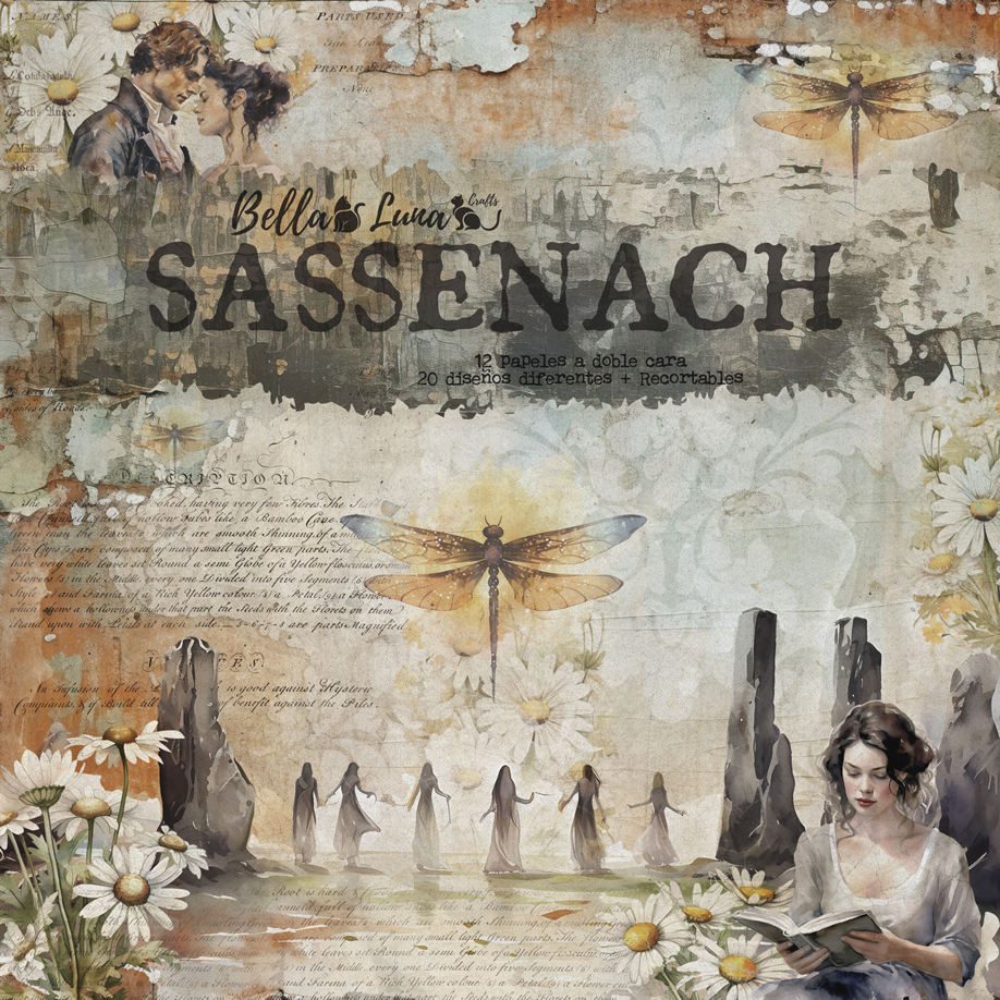 BellaLuna Sassenach Collection 12"x12" - Bilde 1