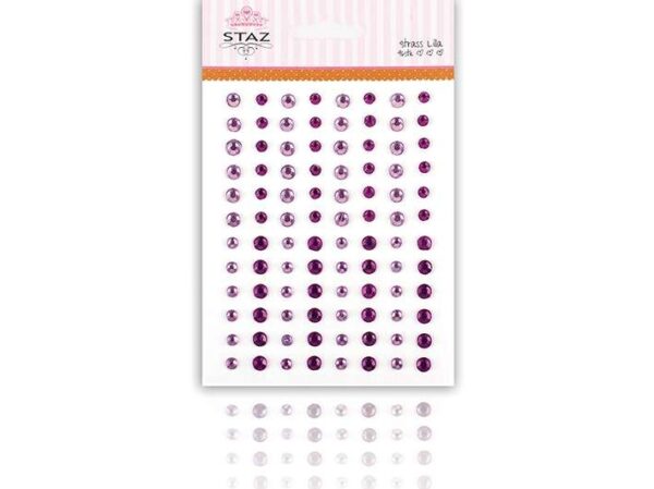 Staz Strass m/lim – Blå