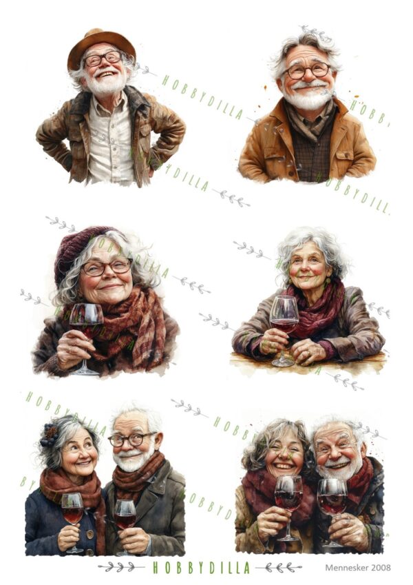 Motivark Mennesker 2008 M Godt voksne 2