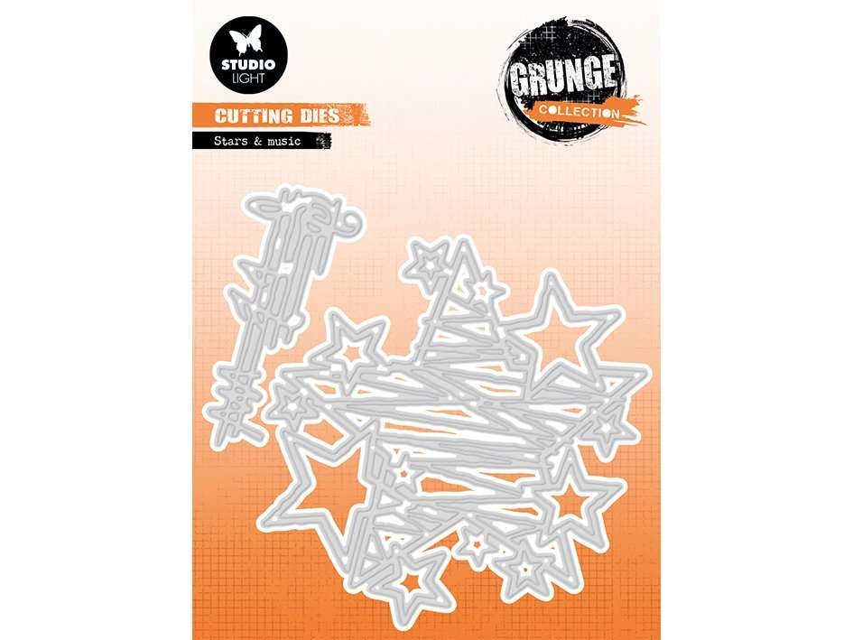 Studio Light Grunge Collection Dies – Grit lines 435 - Bilde 1