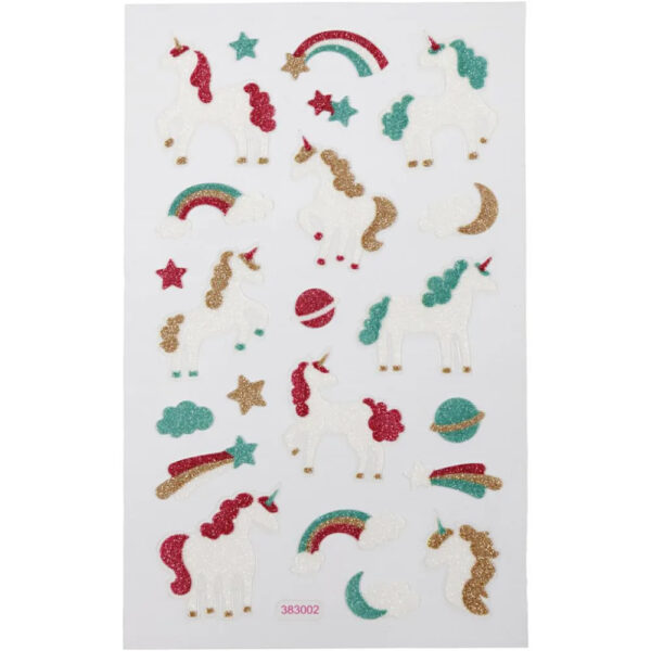 Klistremerke Enhjørning