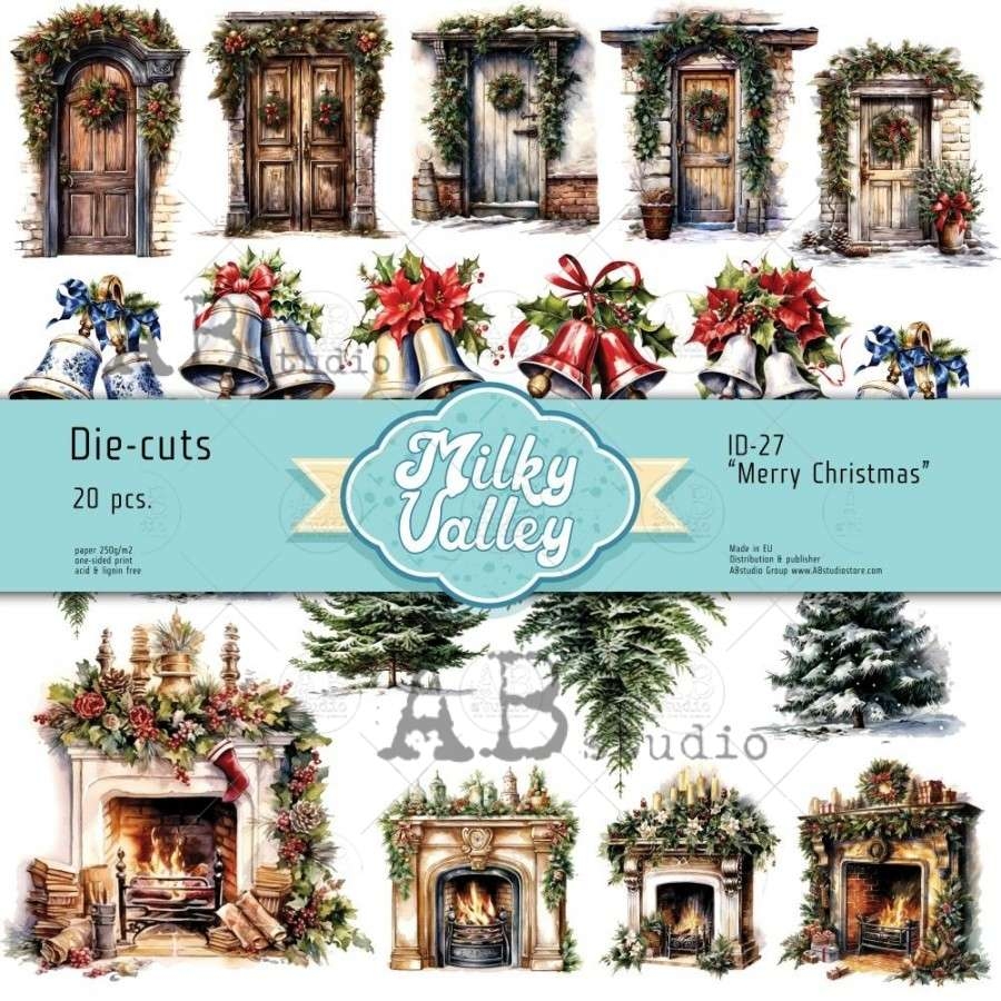 ABstudio Die-cuts Milky Valley ID-27 - Bilde 1