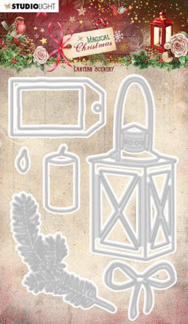 1908.jpg Studio Light Cutting Die Magical Christmas nr.691