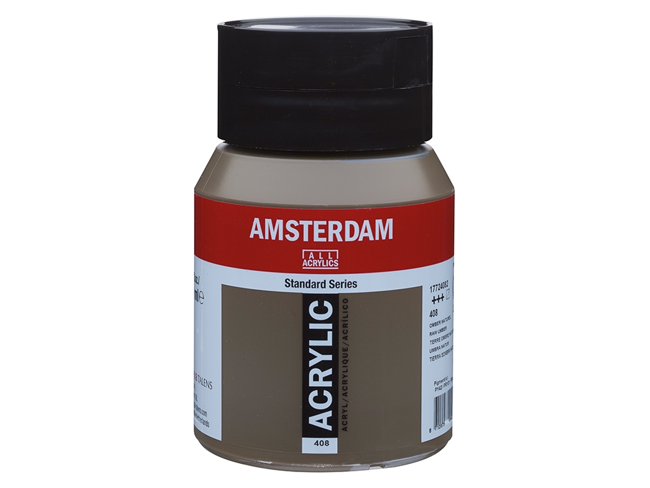 Amsterdam Standard 500ml - 408 Raw Umber - Bilde 1