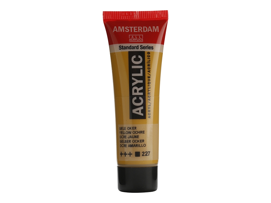 Amsterdam Standard 20ml - 227  Yellow Ochre - Bilde 1