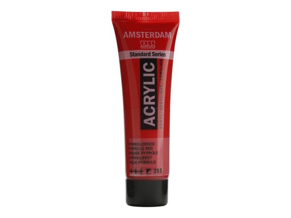 Amsterdam Standard 20ml - 315 Pyrrole Red