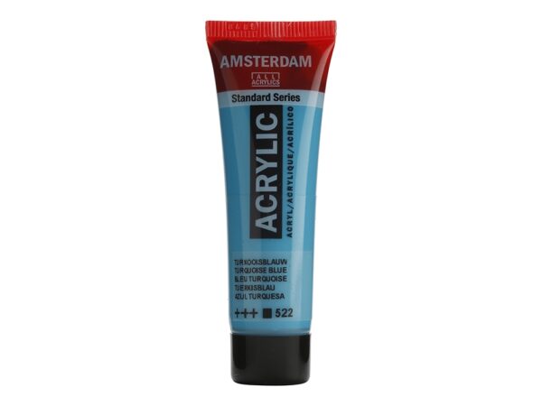 Amsterdam Standard 20ml - 522 Turquoise Blue