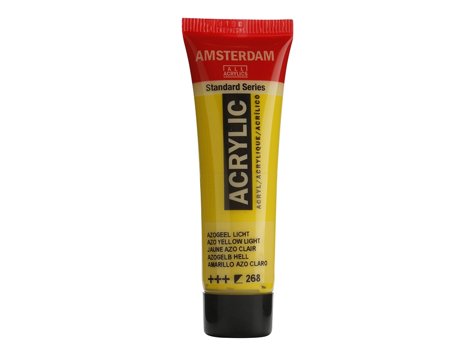 Amsterdam Standard 20ml - 268 Azo Yellow Light - Bilde 1