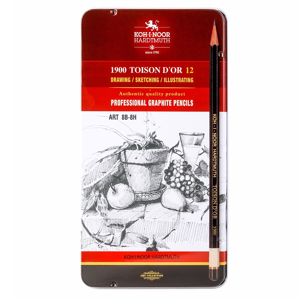 Koh-i-noor Blyantsett 1902 (8B-8H) – 12stk - Bilde 1