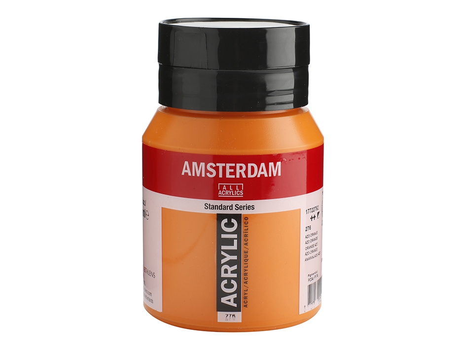 Amsterdam Standard 500ml - 398 Napthol red lt. - Bilde 1