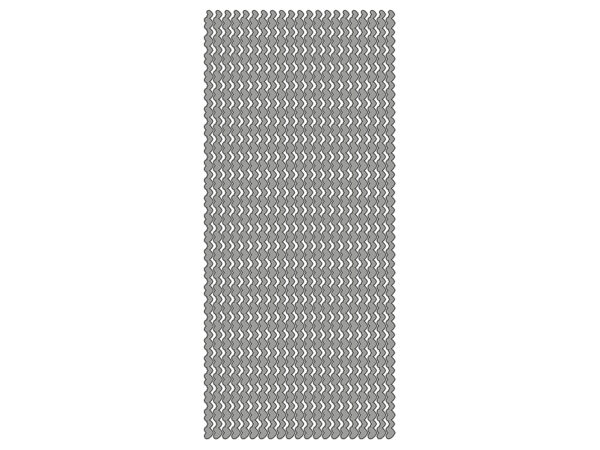 Klistremerker Bord hjerter – Sølv