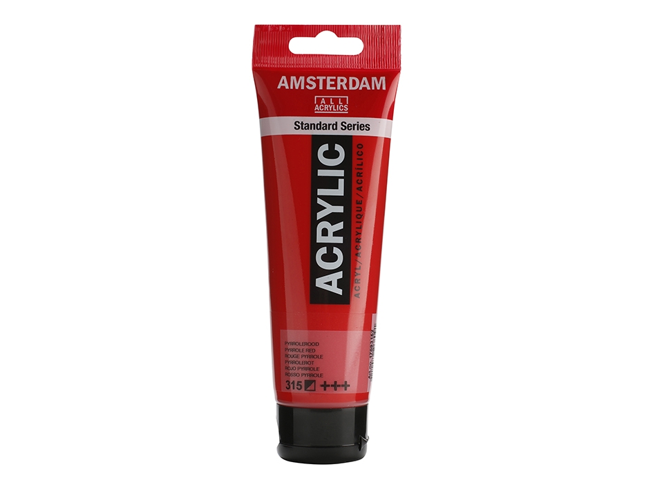 Amsterdam Standard 120ml – 315 Pyrrole red - Bilde 1