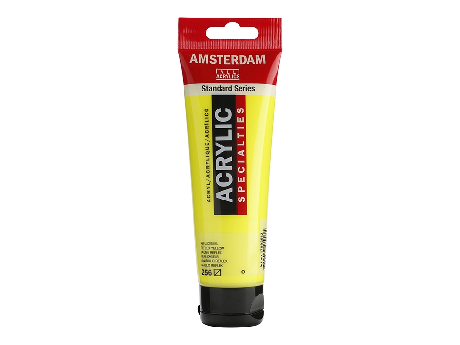 Amsterdam Standard 120ml – 256 Reflex yellow - Bilde 1