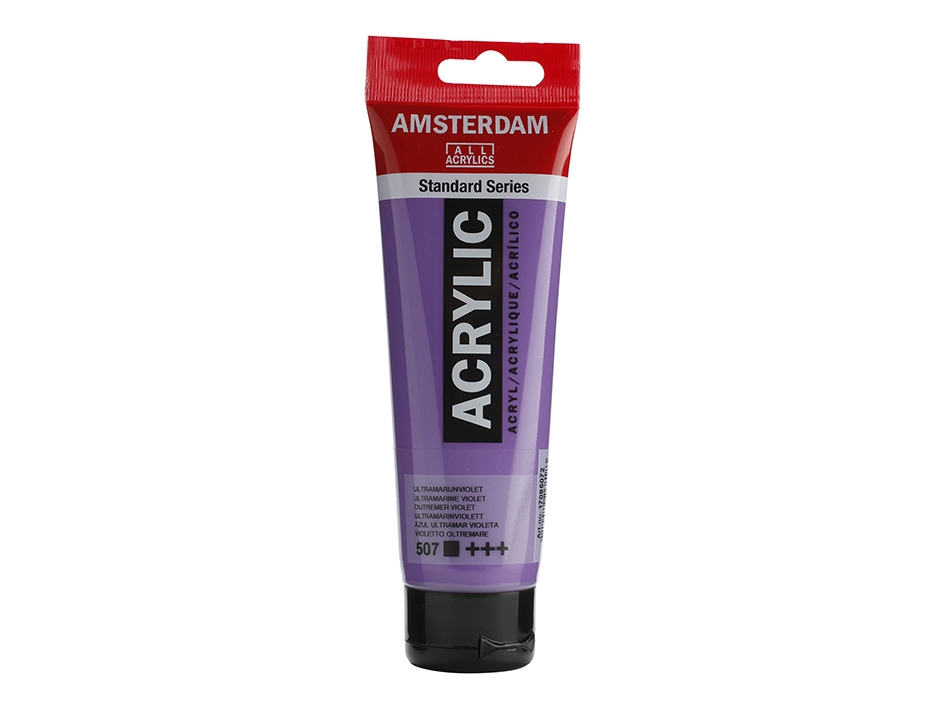 Amsterdam Standard 120ml – 507 Ultramarine violet - Bilde 1
