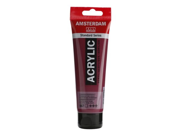 Amsterdam Standard 120ml – 567 Permanent red violet