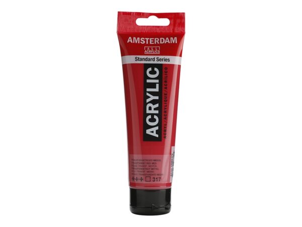 Amsterdam Standard 120ml – 317 Transp. red medium