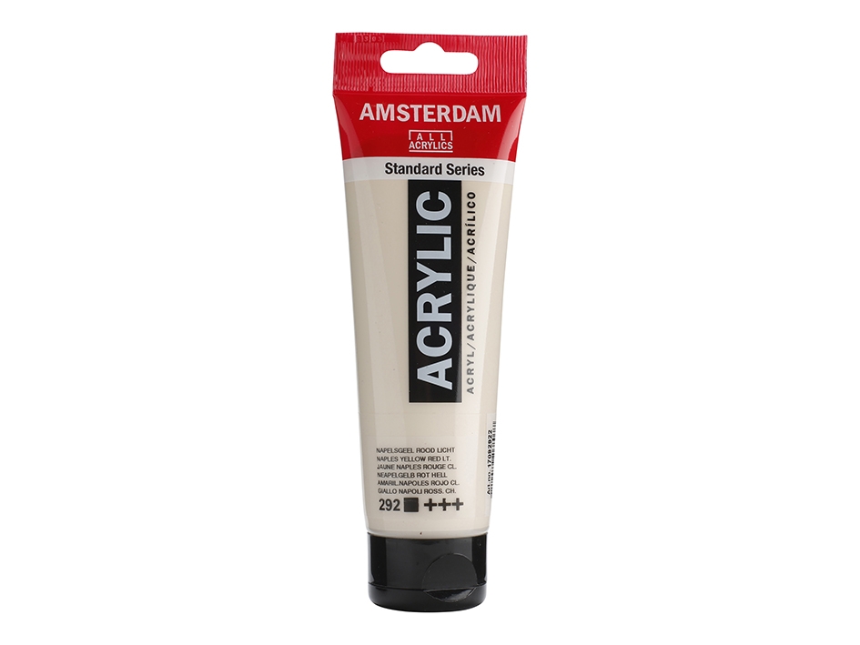 Amsterdam Standard 120ml – 292 Naples yellow red light - Bilde 1