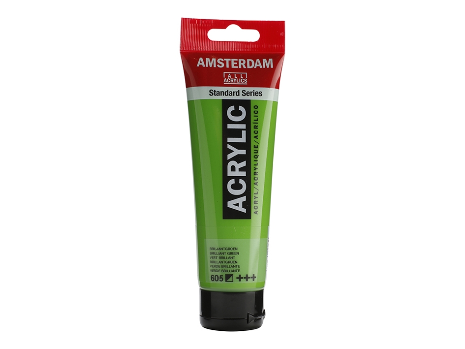 Amsterdam Standard 120ml – 605 Brilliant green - Bilde 1