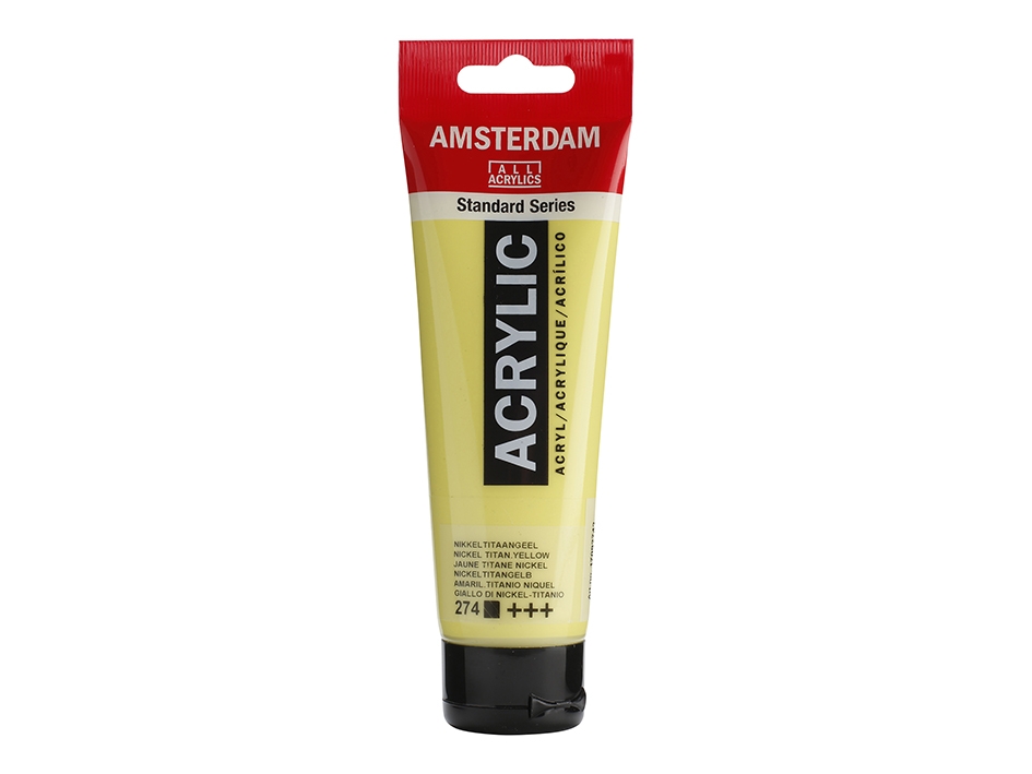 Amsterdam Standard 120ml – 274 Nickel titianium yellow - Bilde 1