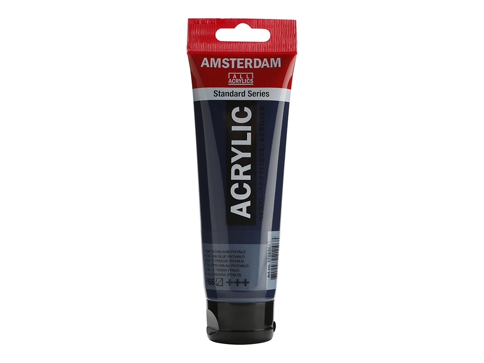 Amsterdam Standard 120ml – 566 Prussian Blue Phthalo - Bilde 1