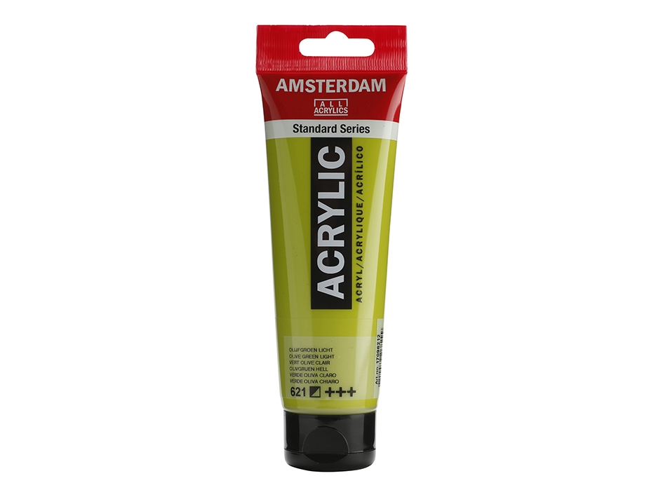 Amsterdam Standard 120ml – 621 Olive green light - Bilde 1