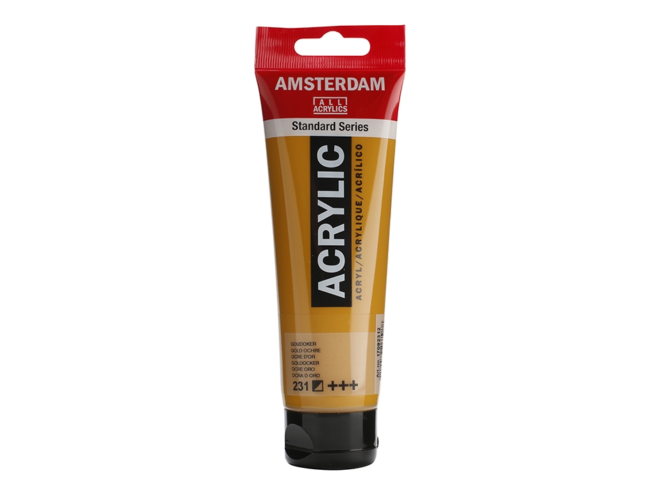 Amsterdam Standard 120ml – 231 Gold ochre - Bilde 1