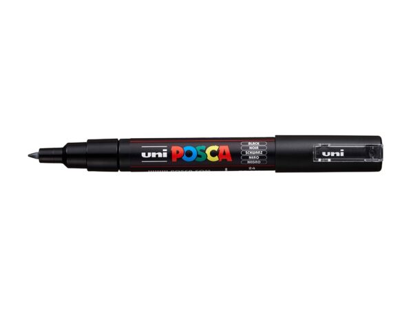 Uni POSCA PC-1M – Extra-Fine 0,7-1mm – 24 Black