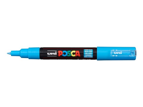 Uni POSCA PC-1M – Extra-Fine 0,7-1mm – 8 Light Blue