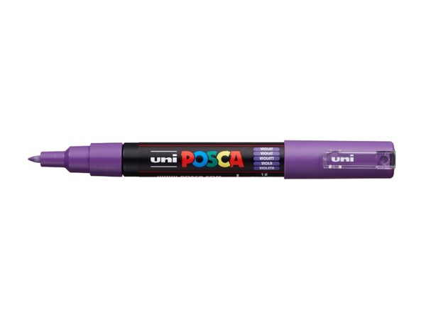 Uni POSCA PC-1M – Extra-Fine 0,7-1mm – 12 Violet