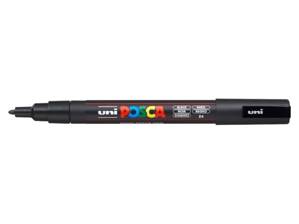 Uni POSCA PC-3M – Fine 0,9-1,3mm – 26 Silver