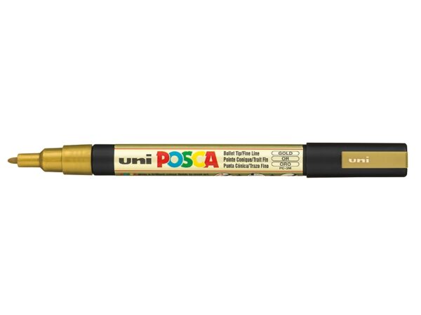 Uni POSCA PC-3M – Fine 0,9-1,3mm – 25 Gold