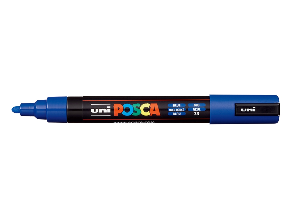 Uni POSCA PC-5M  Medium 1,8-2,5mm  33 Blue - Bilde 1