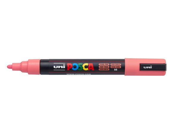 Uni POSCA PC-5M – Medium 1,8-2,5mm – 66 Coral Pink