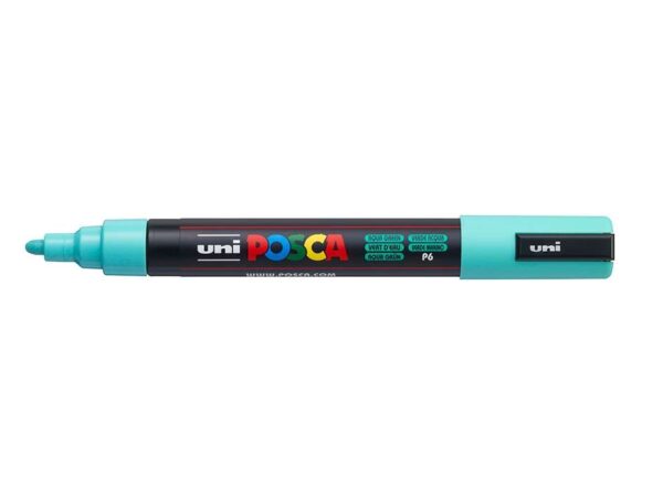 Uni POSCA PC-5M  Medium 1,8-2,5mm  P6 Aqua Green