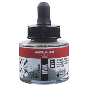 Amsterdam Ink 30ml – 710 Neutral Grey - Bilde 1