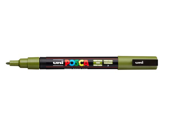 Uni POSCA PC-3M  Fine 0,9-1,3mm  7 Khaki Green
