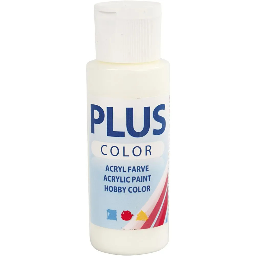 Plus Color Råhvit 60ml - Bilde 1