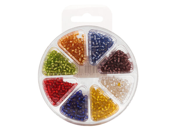 Perlesett – Glassperler – 8 ass.